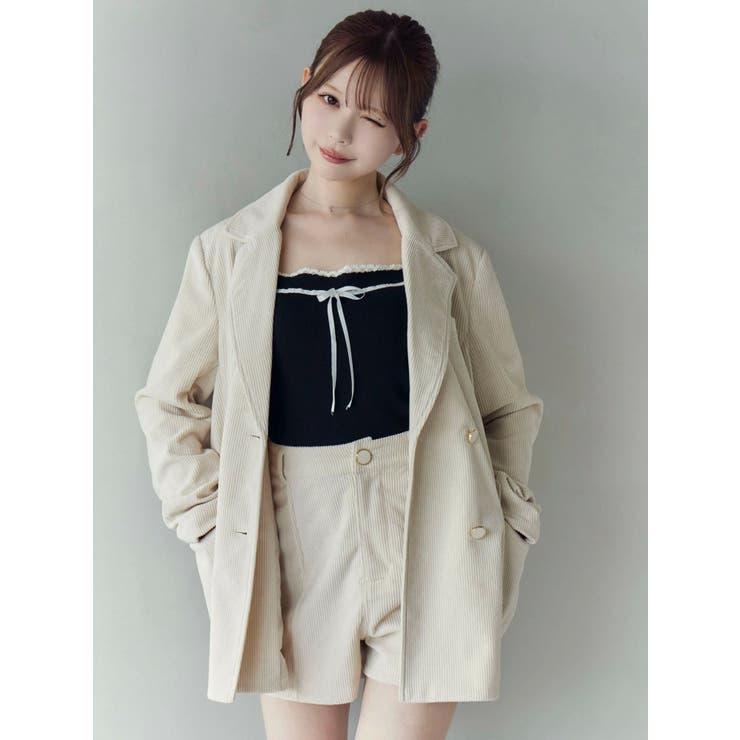 バイカラーキャミニットアンサンブル | EATME | 詳細画像16 