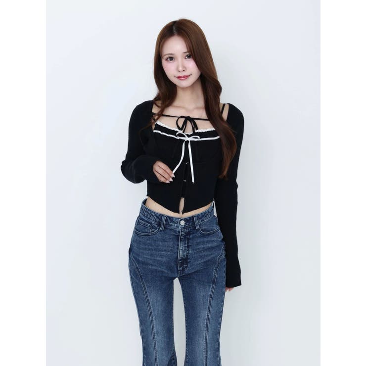 バイカラーキャミニットアンサンブル | EATME | 詳細画像20 