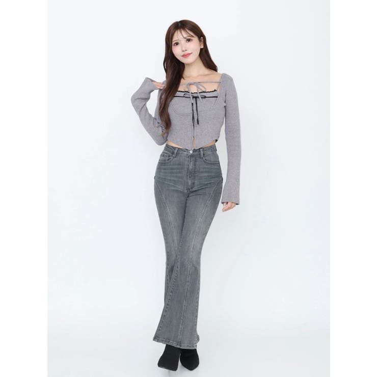 バイカラーキャミニットアンサンブル | EATME | 詳細画像26 