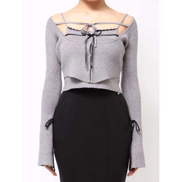 バイカラーキャミニットアンサンブル | EATME | 詳細画像35 