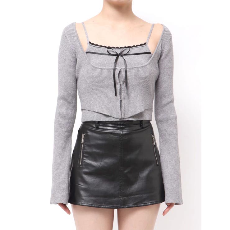 バイカラーキャミニットアンサンブル | EATME | 詳細画像44 