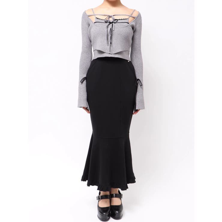 バイカラーキャミニットアンサンブル | EATME | 詳細画像45 