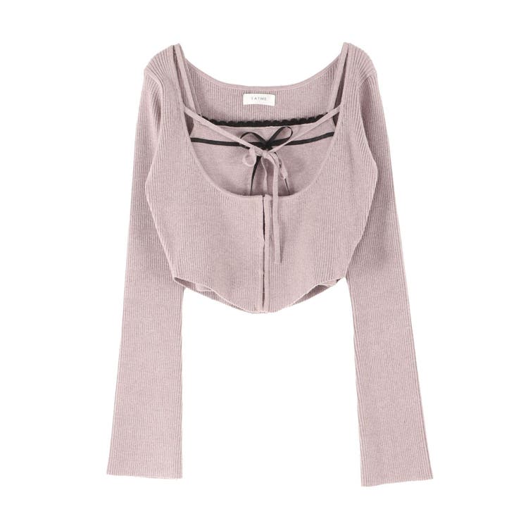 バイカラーキャミニットアンサンブル | EATME | 詳細画像50 