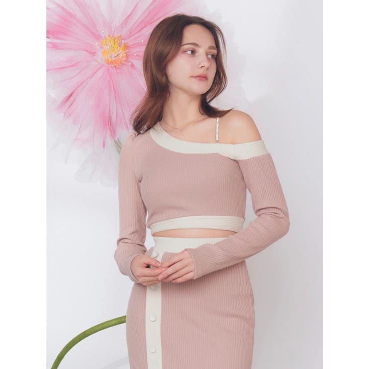 【SETUP】バイカラーワンショルTOP | EATME | 詳細画像10 