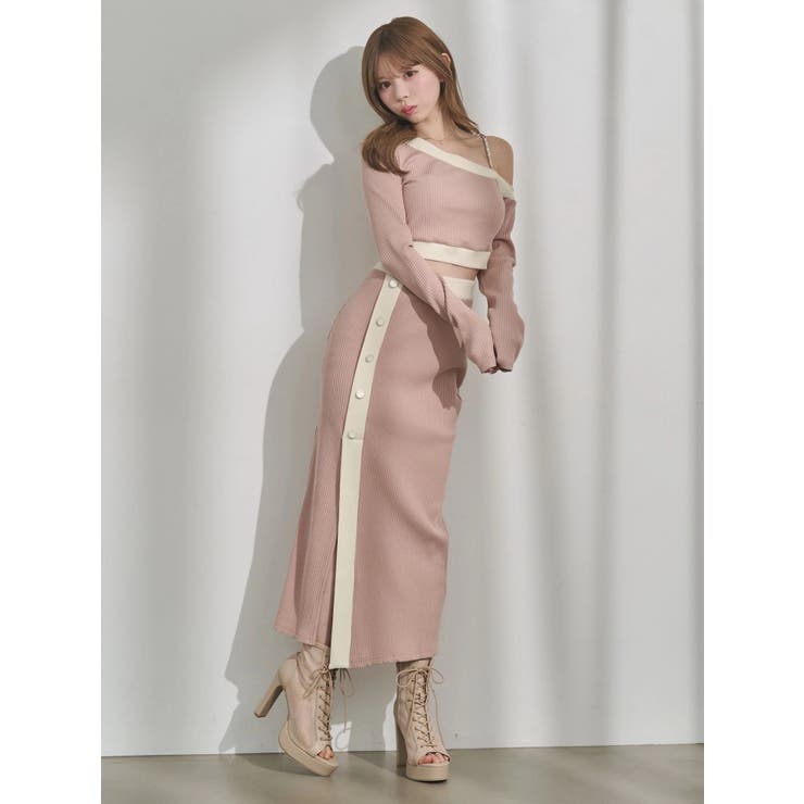 【SETUP】バイカラーワンショルTOP | EATME | 詳細画像22 