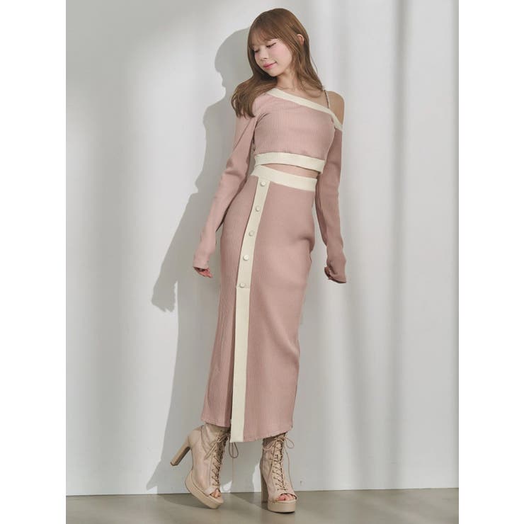 【SETUP】バイカラーワンショルTOP | EATME | 詳細画像23 