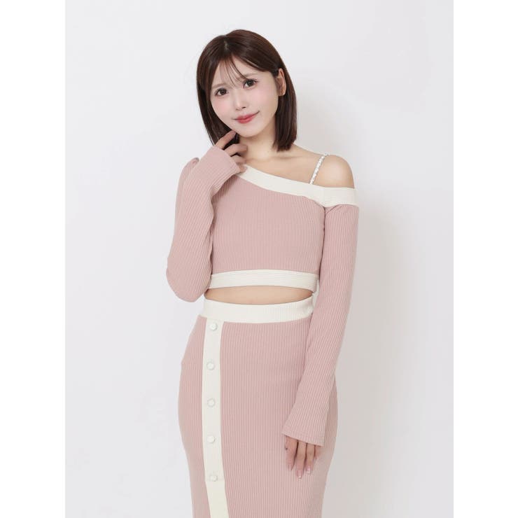 【SETUP】バイカラーワンショルTOP | EATME | 詳細画像29 