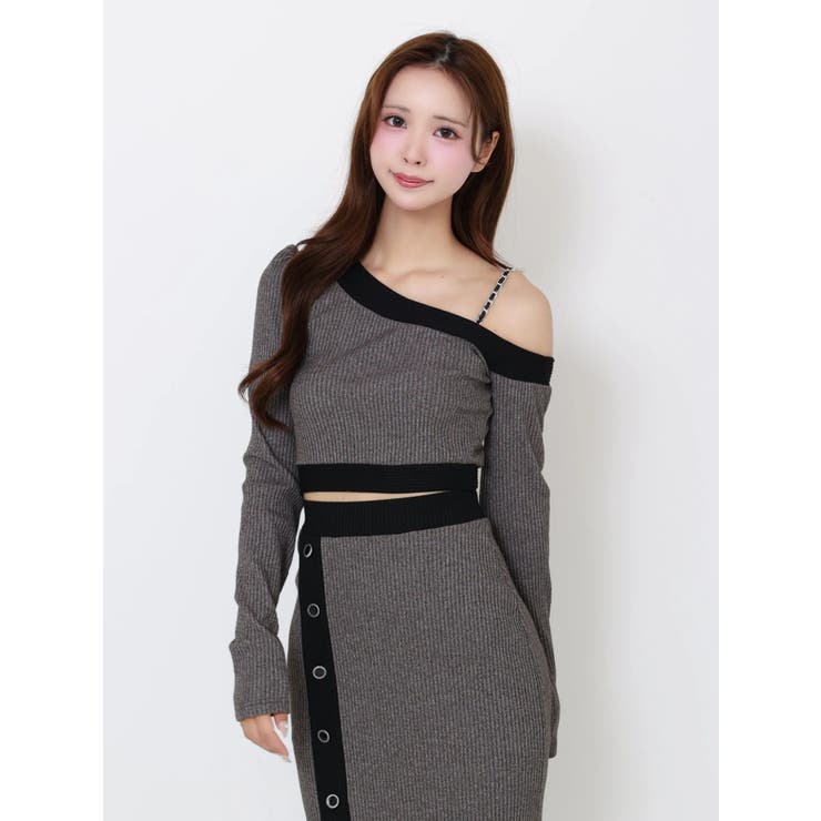 【SETUP】バイカラーワンショルTOP | EATME | 詳細画像31 