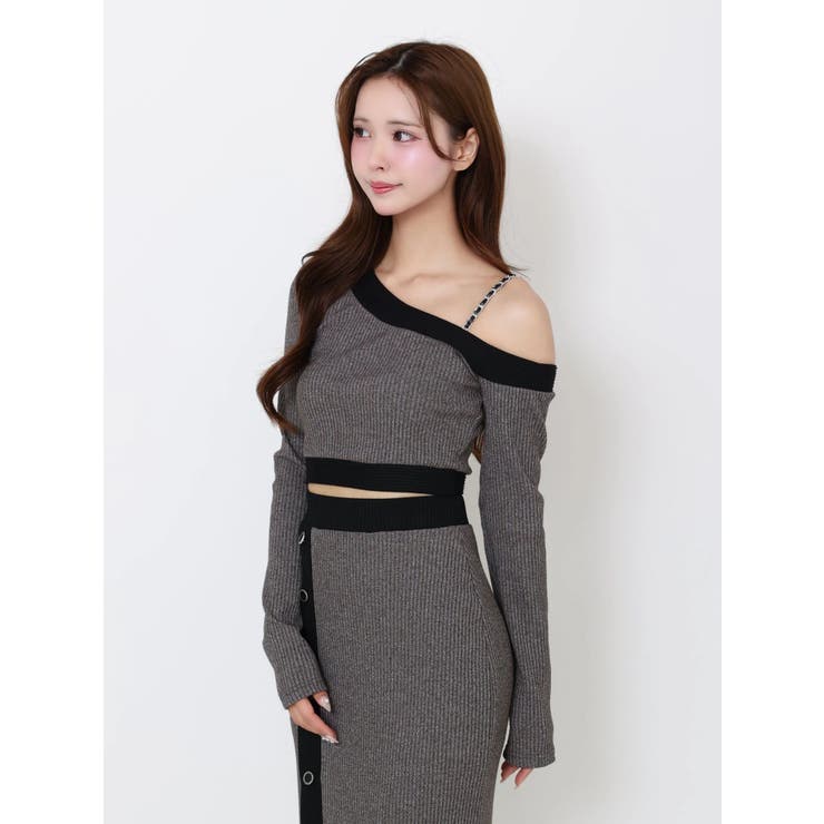 【SETUP】バイカラーワンショルTOP | EATME | 詳細画像35 