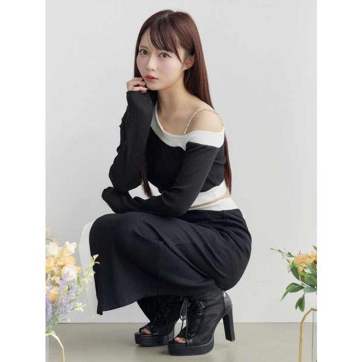 【SETUP】バイカラーワンショルTOP | EATME | 詳細画像41 