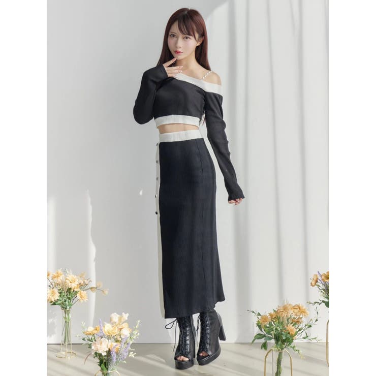 【SETUP】バイカラーワンショルTOP | EATME | 詳細画像42 