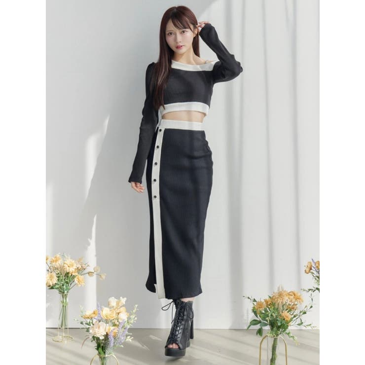 【SETUP】バイカラーワンショルTOP | EATME | 詳細画像44 