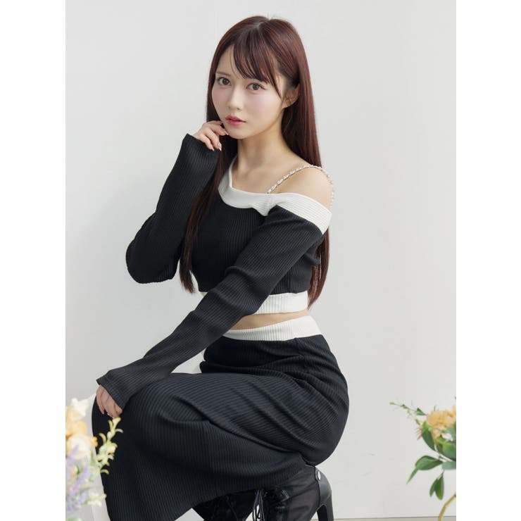 【SETUP】バイカラーワンショルTOP | EATME | 詳細画像45 