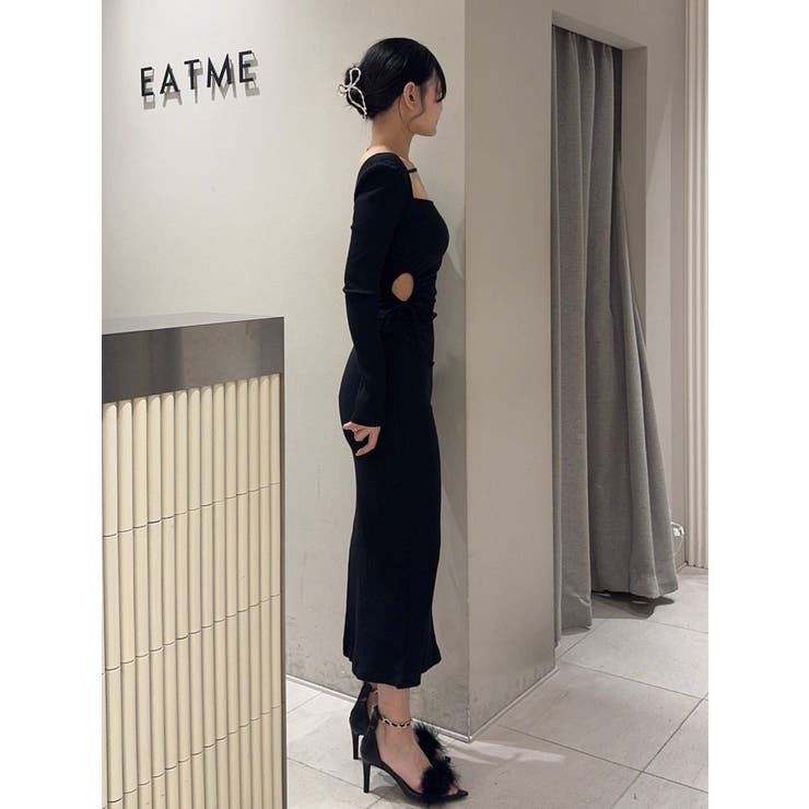 カットアウトリボンデザインワンピース | EATME | 詳細画像29 