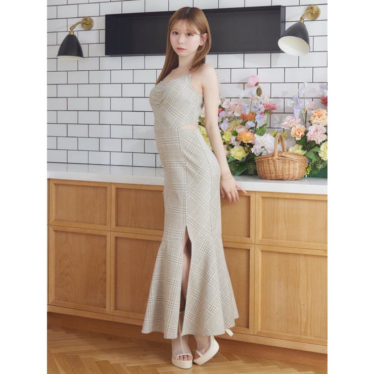 2WAYセットチェックキャミワンピース | EATME | 詳細画像16 