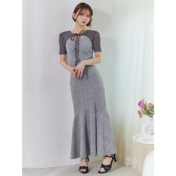 2WAYセットチェックキャミワンピース | EATME | 詳細画像19 