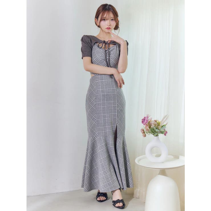 2WAYセットチェックキャミワンピース | EATME | 詳細画像20 