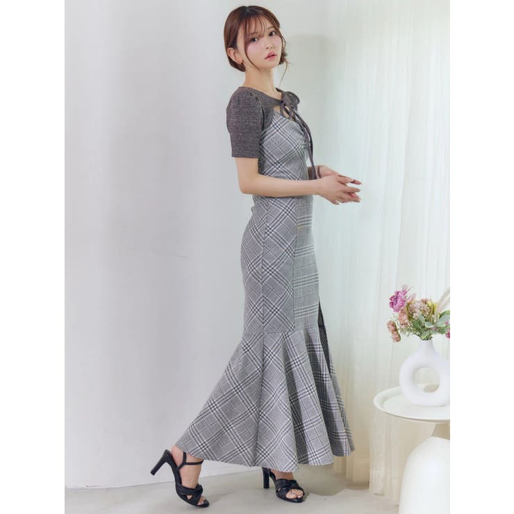 2WAYセットチェックキャミワンピース | EATME | 詳細画像21 