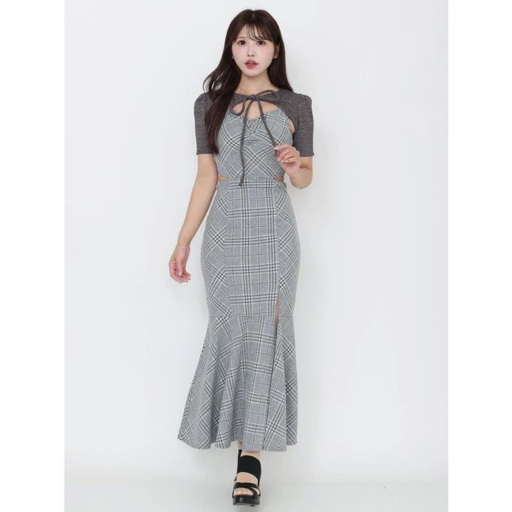 2WAYセットチェックキャミワンピース | EATME | 詳細画像28 