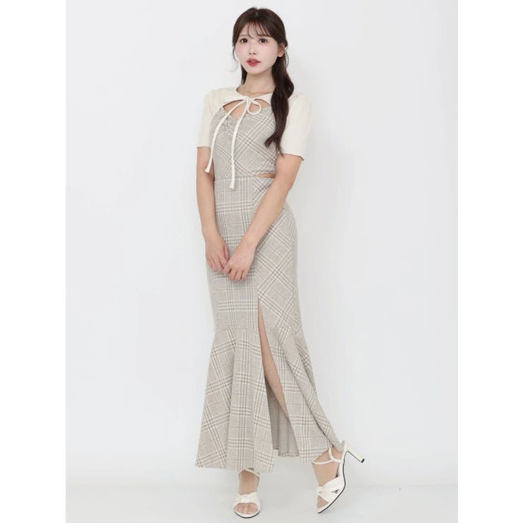 2WAYセットチェックキャミワンピース | EATME | 詳細画像30 