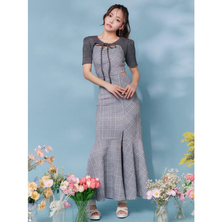 2WAYセットチェックキャミワンピース | EATME | 詳細画像31 