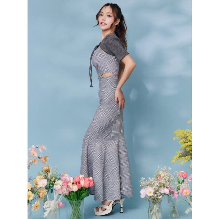 2WAYセットチェックキャミワンピース | EATME | 詳細画像32 