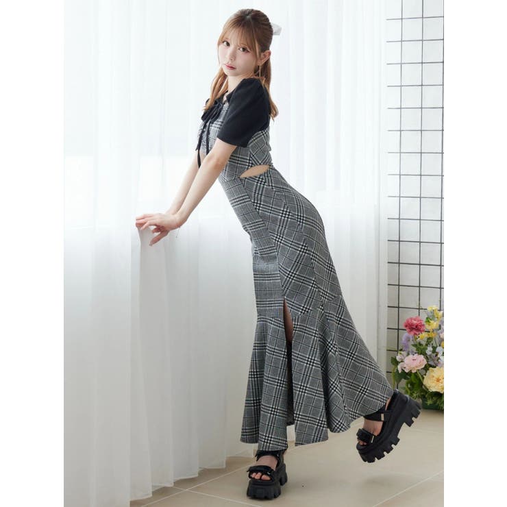 2WAYセットチェックキャミワンピース | EATME | 詳細画像38 