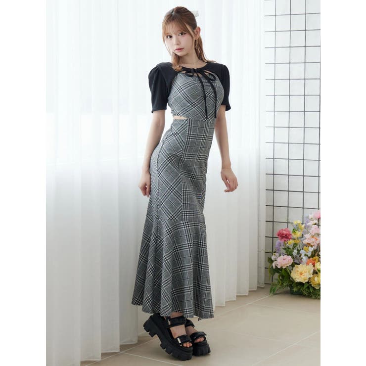 2WAYセットチェックキャミワンピース | EATME | 詳細画像40 