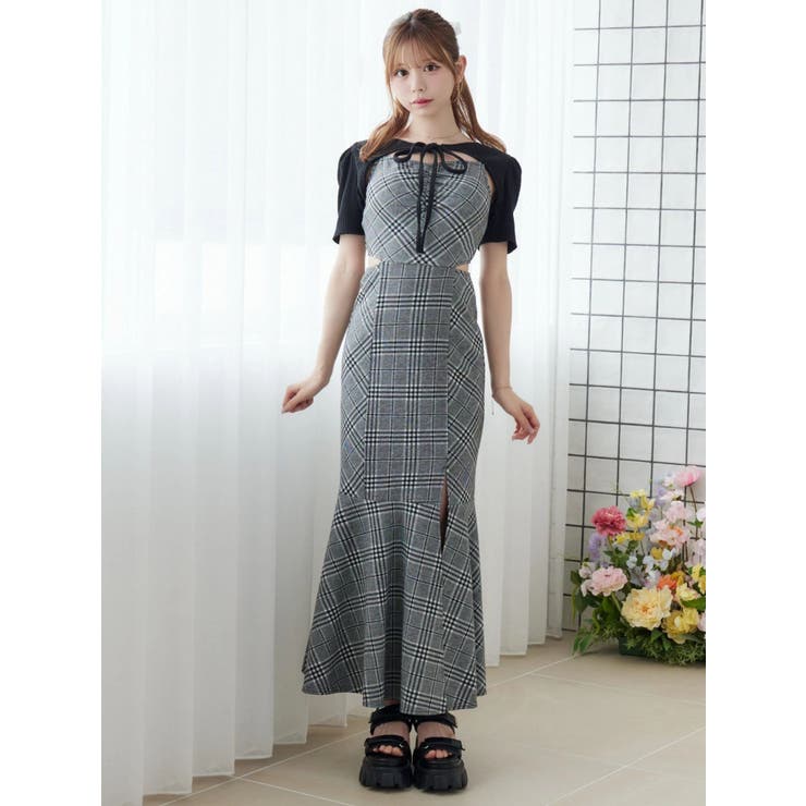 2WAYセットチェックキャミワンピース | EATME | 詳細画像42 