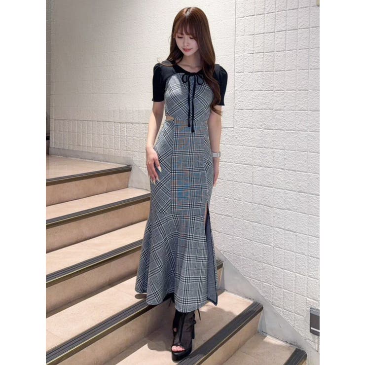 2WAYセットチェックキャミワンピース | EATME | 詳細画像5 