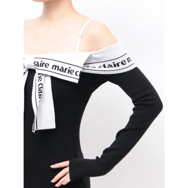 【marie claire×EATME】リボンデザインニットワンピース | EATME | 詳細画像37 