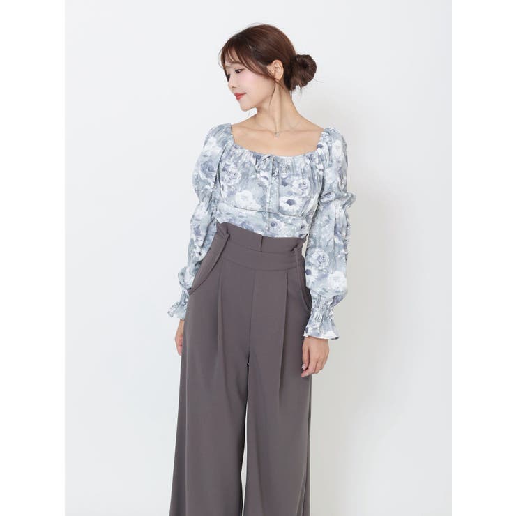 スクエアネックシャーリングブラウス | EATME | 詳細画像19 