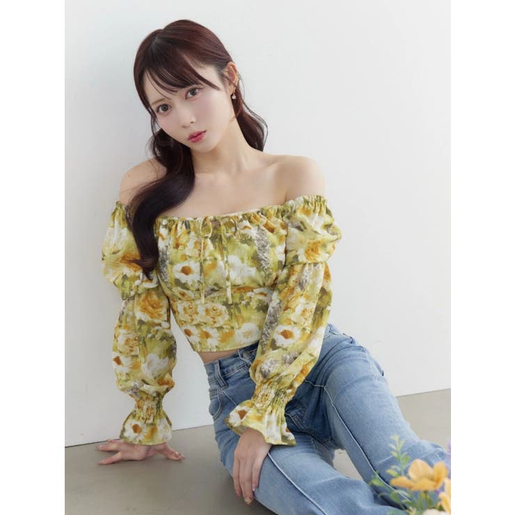 スクエアネックシャーリングブラウス | EATME | 詳細画像43 