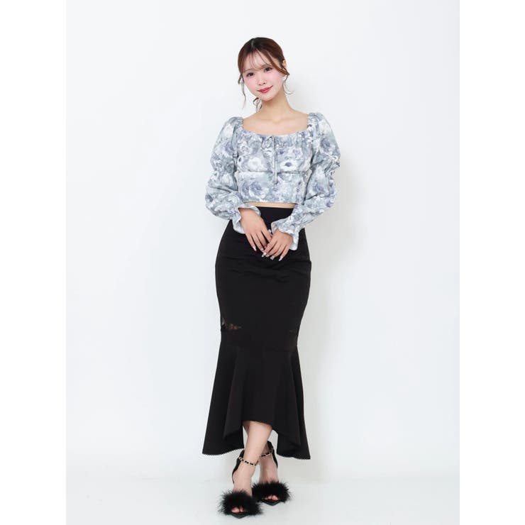 スクエアネックシャーリングブラウス | EATME | 詳細画像50 