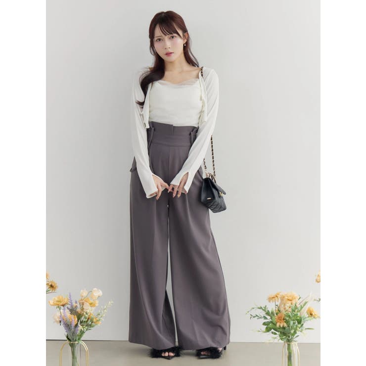 タックワイドサロペットパンツ | EATME | 詳細画像11 