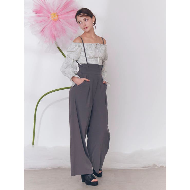 タックワイドサロペットパンツ | EATME | 詳細画像13 