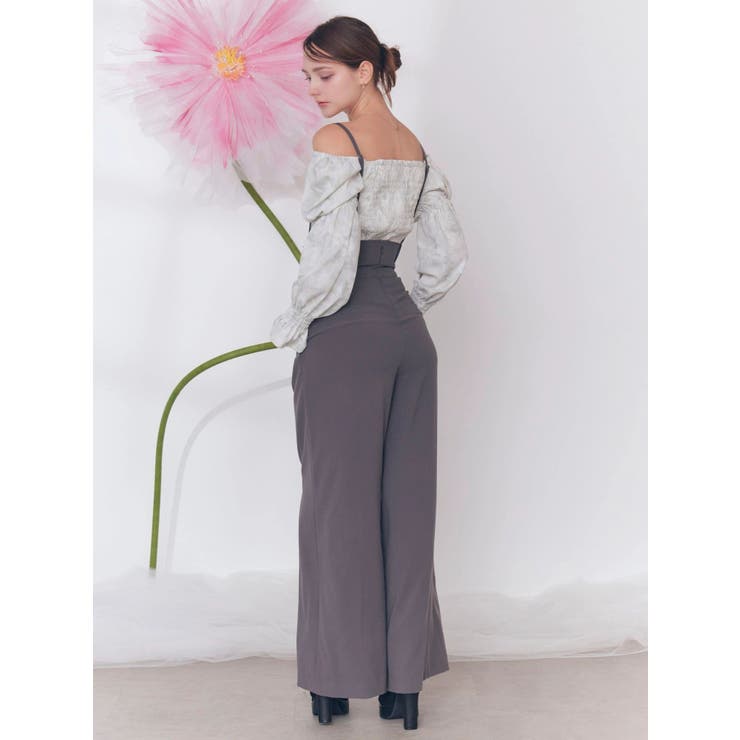 タックワイドサロペットパンツ | EATME | 詳細画像14 