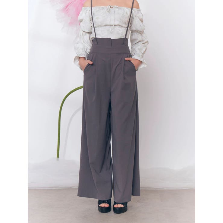 タックワイドサロペットパンツ | EATME | 詳細画像15 