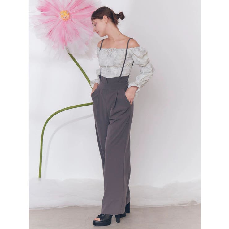 タックワイドサロペットパンツ | EATME | 詳細画像17 