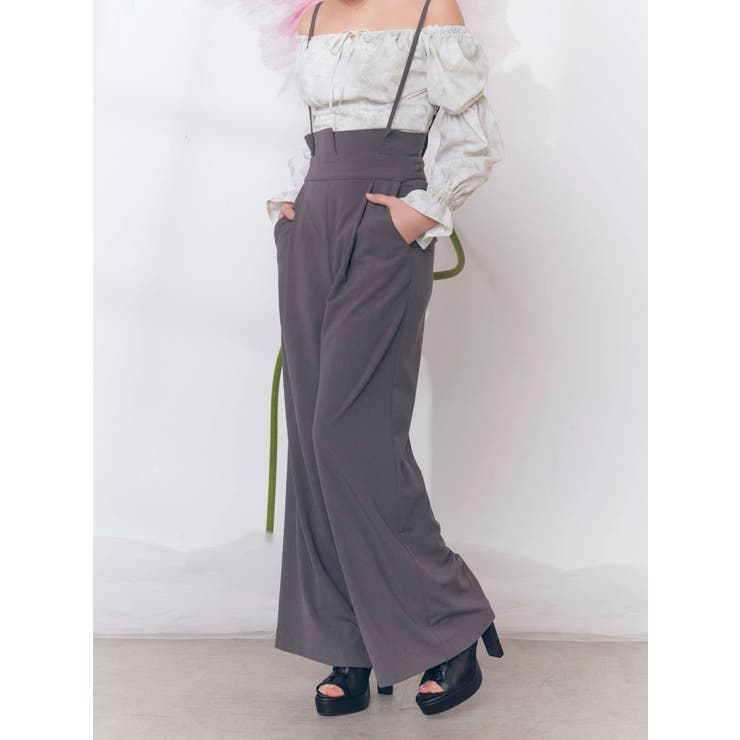 タックワイドサロペットパンツ | EATME | 詳細画像18 