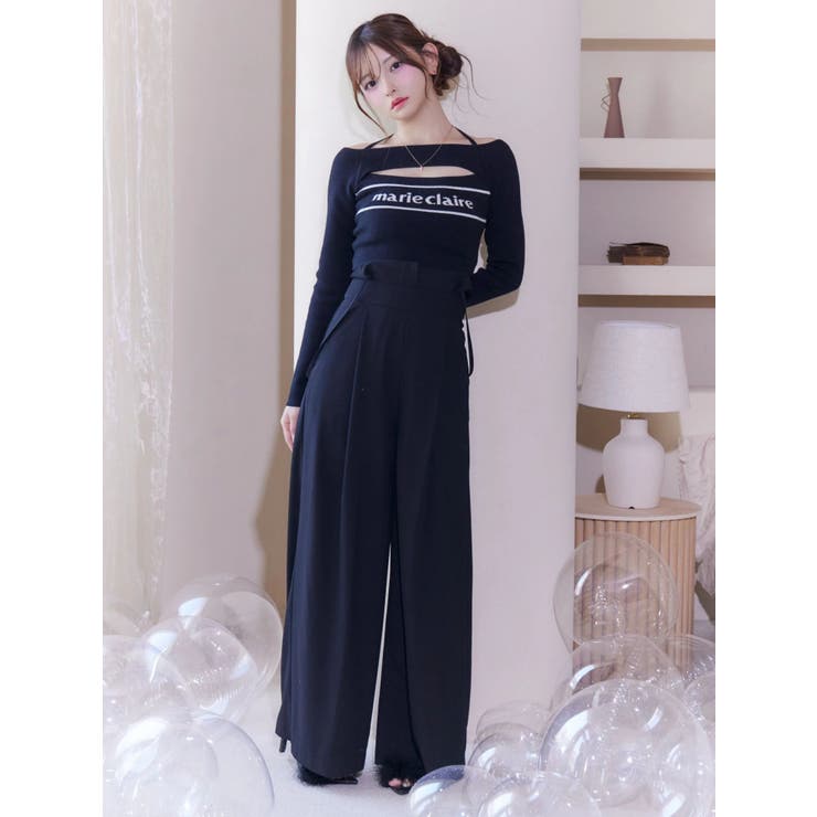 タックワイドサロペットパンツ | EATME | 詳細画像21 