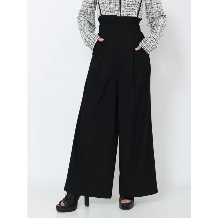 タックワイドサロペットパンツ | EATME | 詳細画像3 