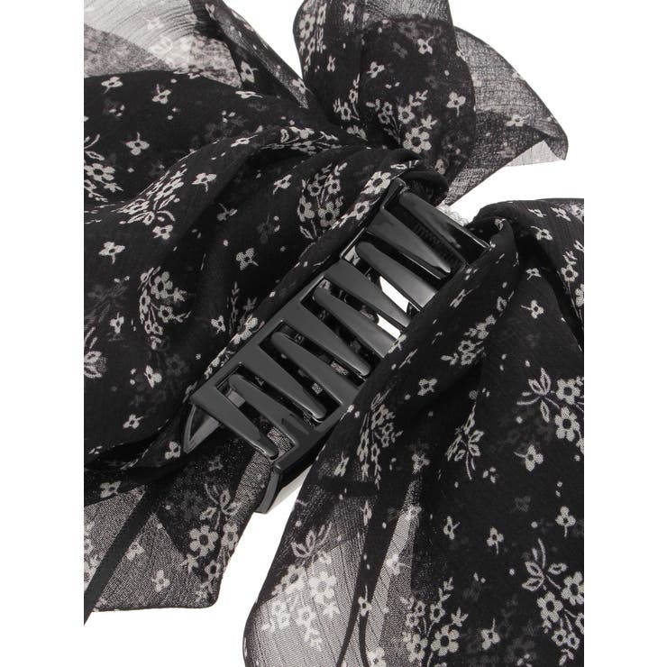 フラワーリボンヘアクリップ | EATME | 詳細画像7 