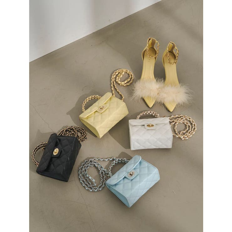 キルティングミニショルダーバッグ | EATME | 詳細画像10 