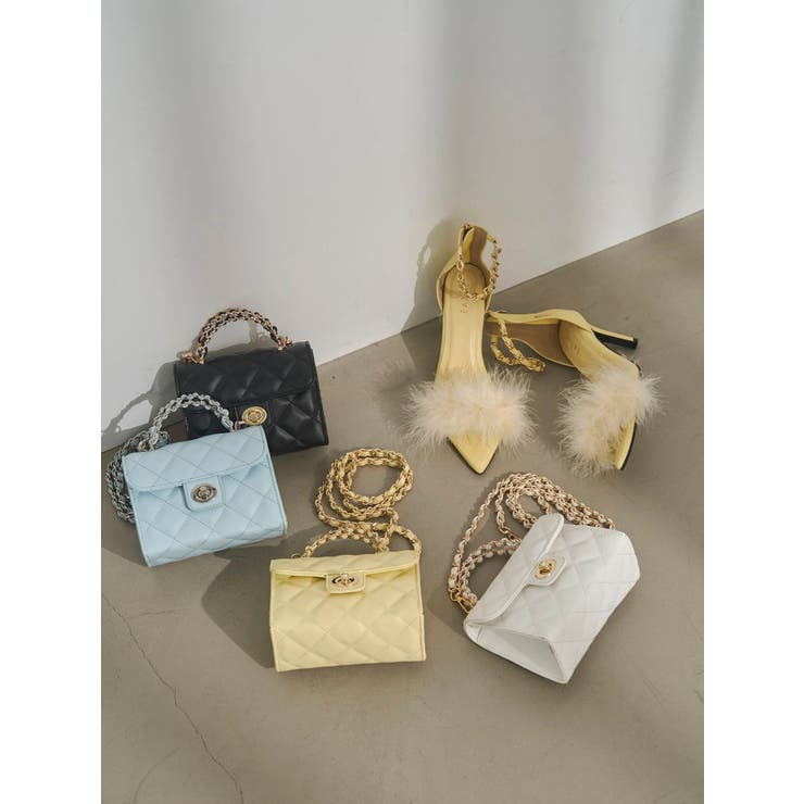 キルティングミニショルダーバッグ | EATME | 詳細画像11 