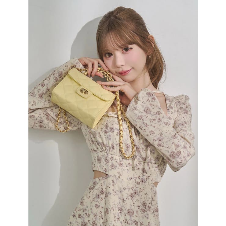 キルティングミニショルダーバッグ | EATME | 詳細画像14 