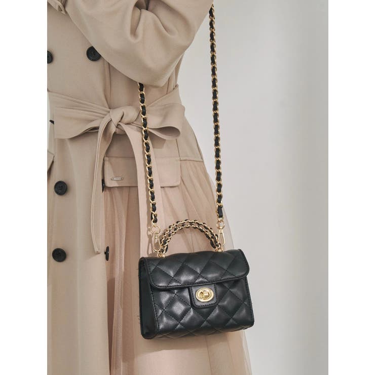 キルティングミニショルダーバッグ | EATME | 詳細画像16 