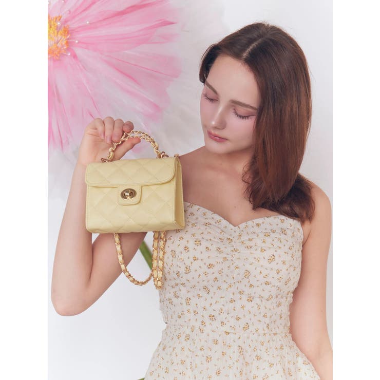 キルティングミニショルダーバッグ | EATME | 詳細画像7 