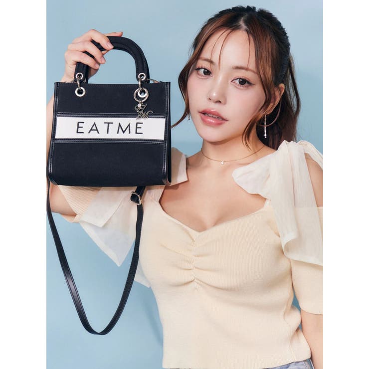 E/MチャームバイカラーミニショルダーBAG | EATME | 詳細画像11 