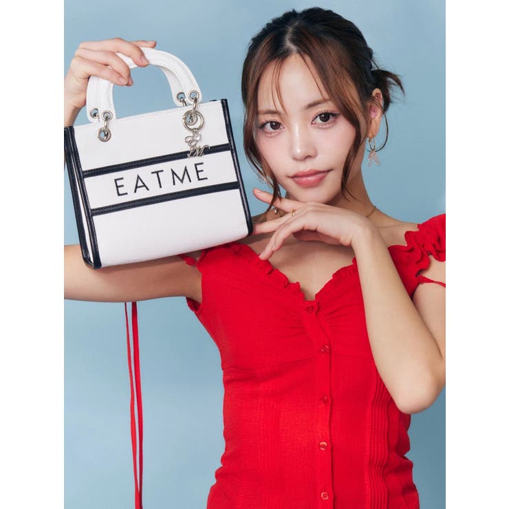 E/MチャームバイカラーミニショルダーBAG | EATME | 詳細画像14 
